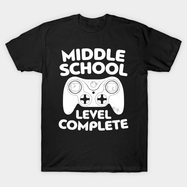 Middle School Level Complete Tshirt Class Of 2020 Gift T-Shirt by gogusajgm